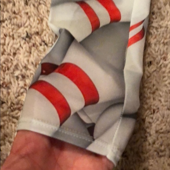 Fun bowling pin leggings!!! - Picture 2 of 3